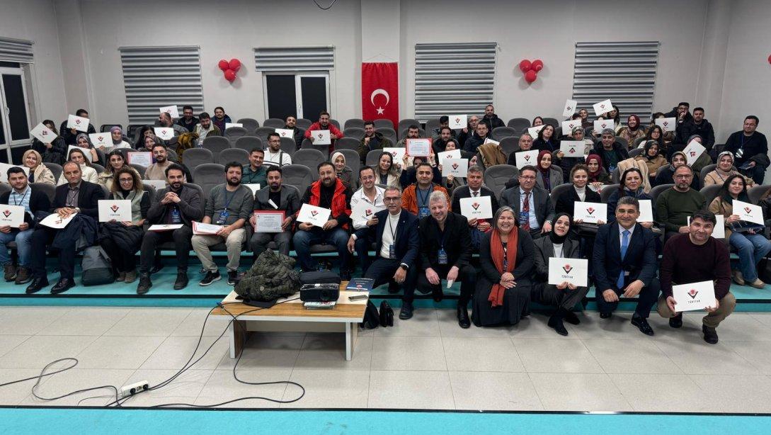 TÜBİTAK DESTEKLİ ARAŞTIRMA PROJELERİ EĞİTİMİ TAMAMLANDI