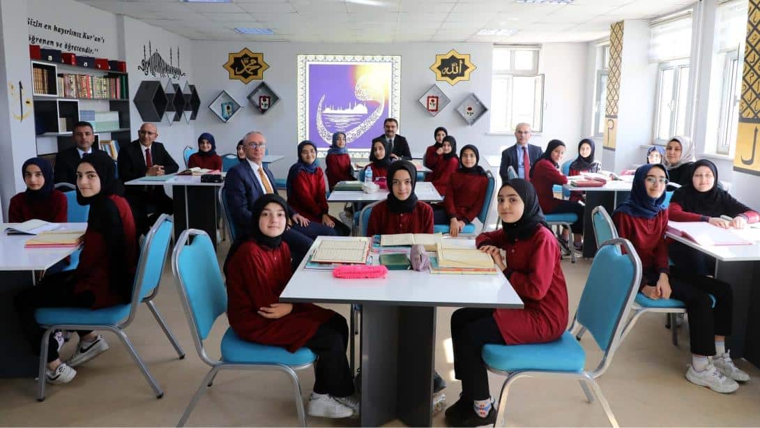 MEB DİN ÖĞRETİMİ GENEL MÜDÜRÜ DR. AHMET İŞLEYEN'İN AĞRI EĞİTİM ZİYARETİ